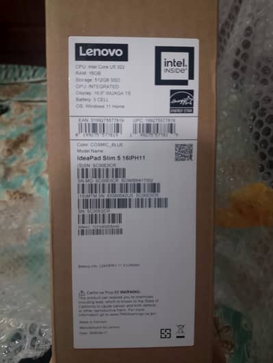 Lenovo Intel core u5 322
