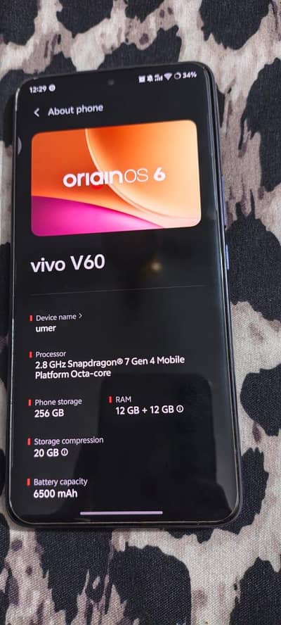 vivo v60 5g 12/256