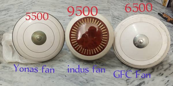 Good deal home used fans original condition good working fans