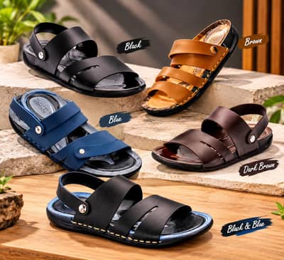 men premium Synthetic Leather Casual Sandle