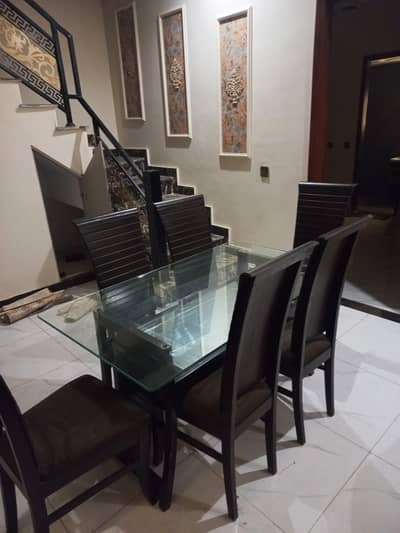 Dinning Table with 6 chairs