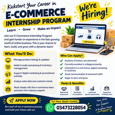Learn how to earn online through ecommerence from home