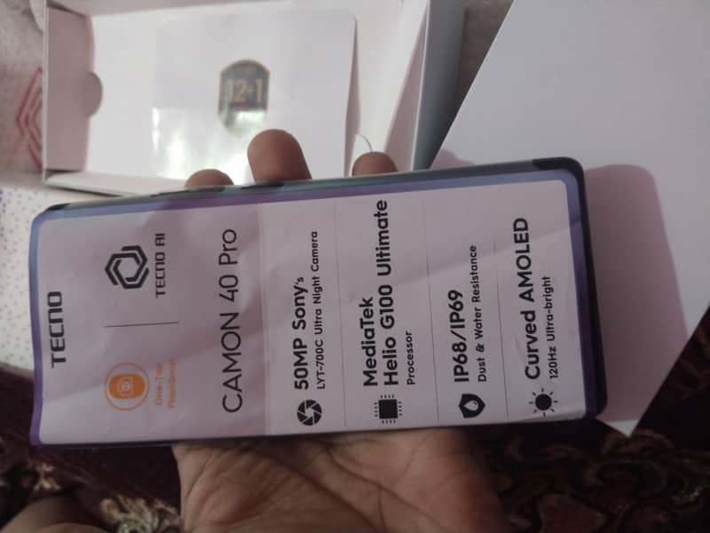 Tecno CAMON 40 Pro 3