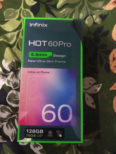 Infinix 60 pro 8+8 128gb