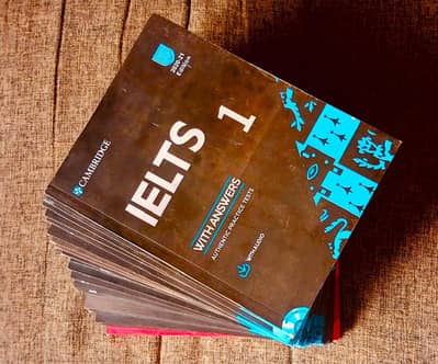 Cambridge IELTS (1-20) books for sale