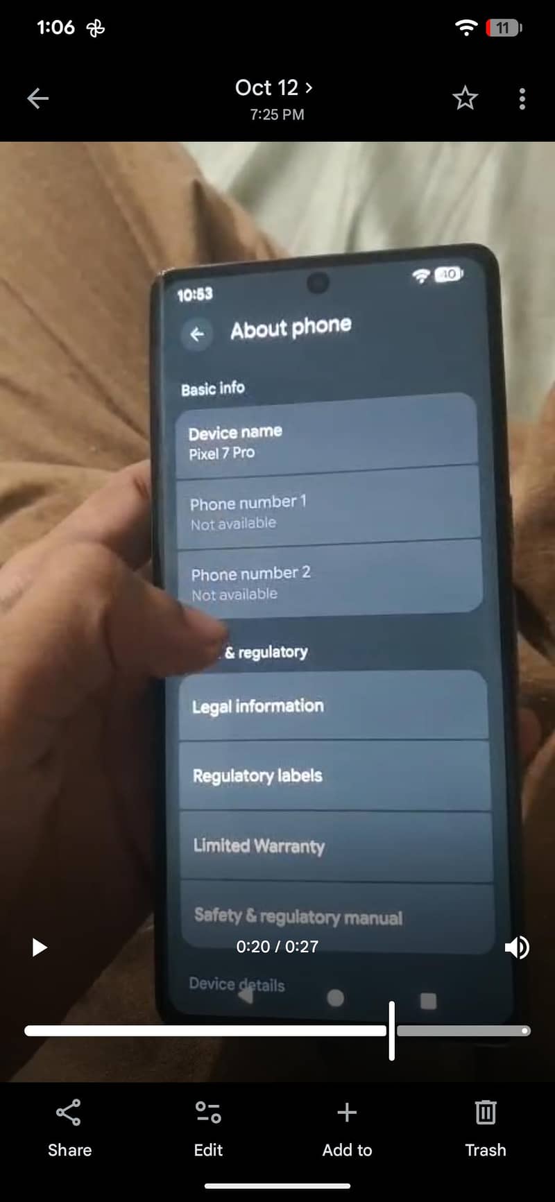 Google Pixel 7 Pro 1