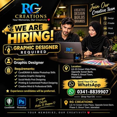 Hiring Graphic design
