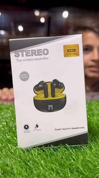 Smart Touch Wireless Bluetooth Earbuds 4