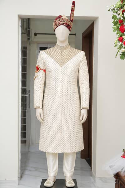 Groom Wedding Sherwani for Sale – Beautiful & Elegant Design