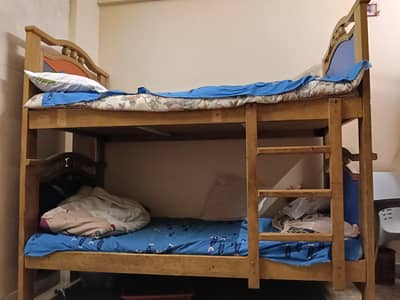 Wooden Bunk Bed for Sale