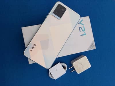 Vivo Y21 (4+1/64GB) Complete Box 10/10 New Condition
