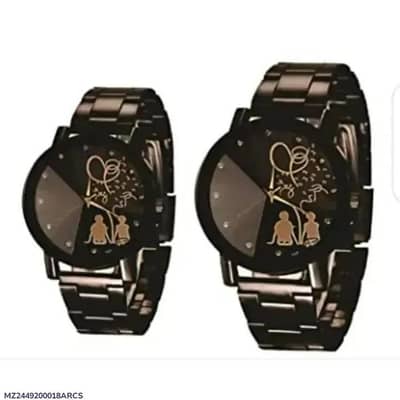 Luxury Quartz Couple Watches Set (Brand New)
