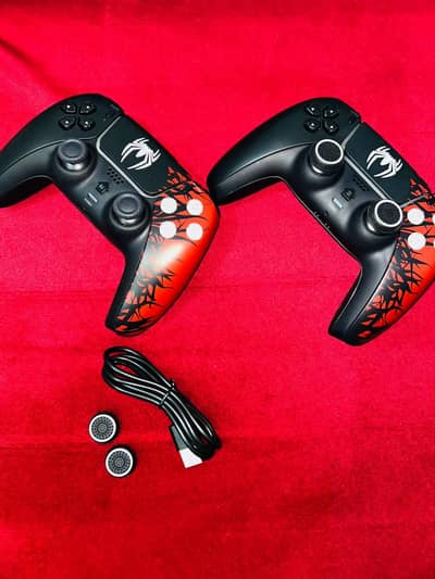 spiderman edition Ps5 shape copy controller of ps4 pc & android