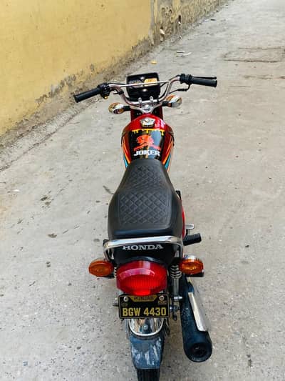 Honda CG 125 (2026 model) Number Laga hua ha