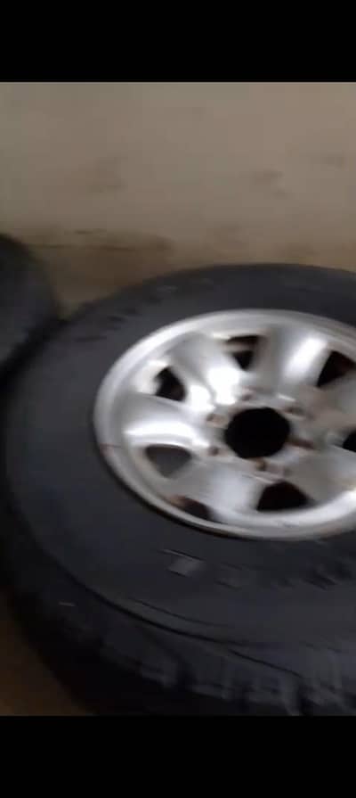 Pair of Land Cruiser Tires - Good Condition