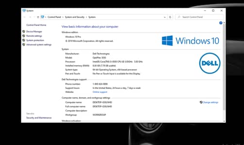 Dell optiplex 5050