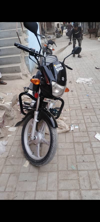 Suzuki gd 110 2024 model 10by 10 ondition