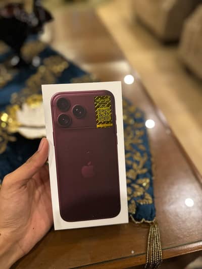 Apple iPhone 18 Pro Max 256gb Box Pack Pta Approved