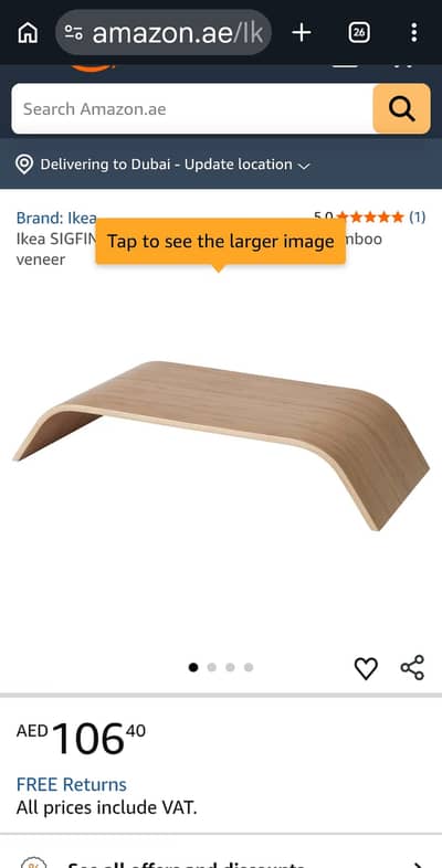 IKEA SIGFINN laptop & Desktop montor stand can be used for both