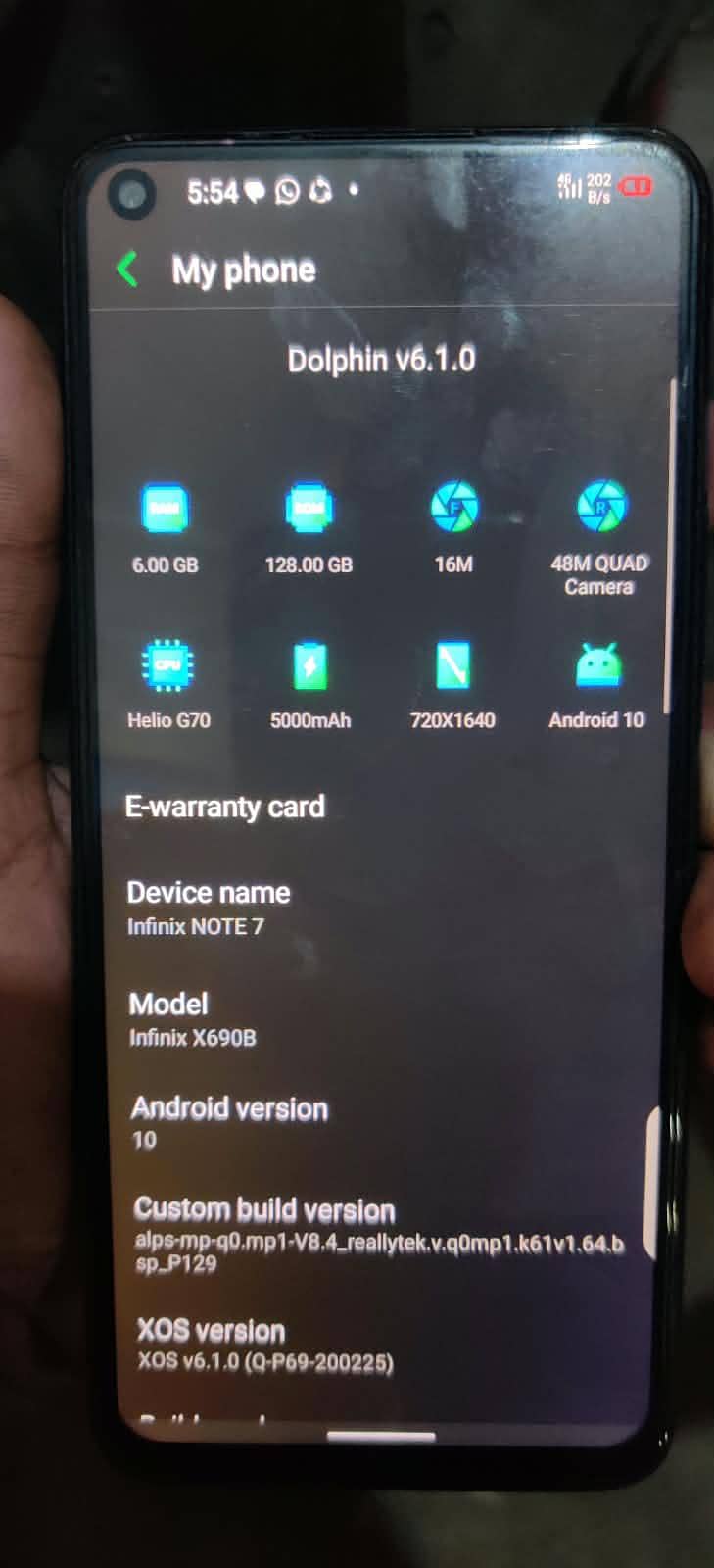 Infinix Note 7 6