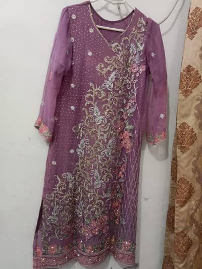 3 piece heavy embellished Formal dress