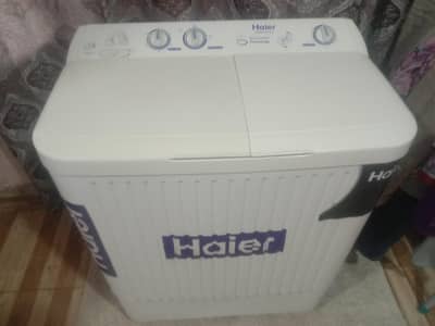 Haier washing machine capacity 10kg semiautomatic twin tub