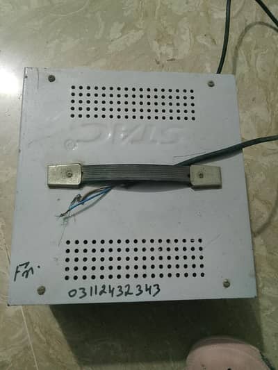 stabilizer used 3000 watts