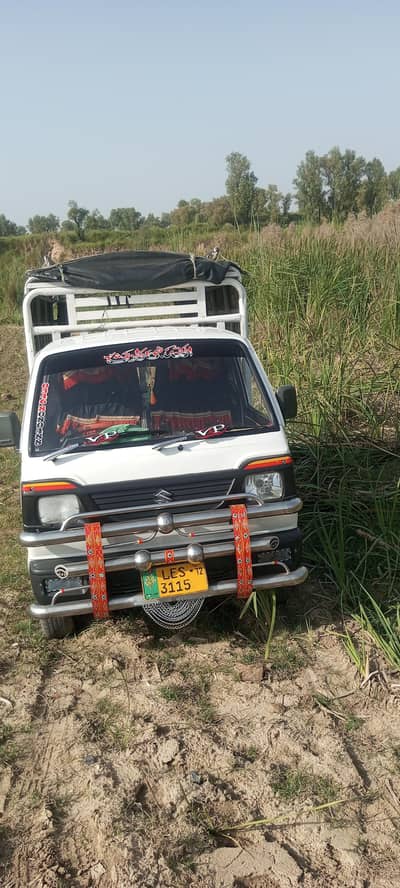 Suzuki pickup2012 modal, Lahore number