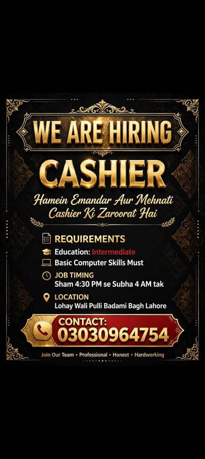 cashier