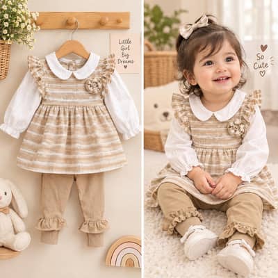 winter set for a baby girl