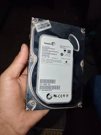 500GB storage avaible