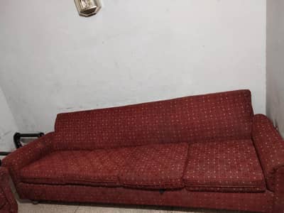 solid wood sofa 4 +1+1