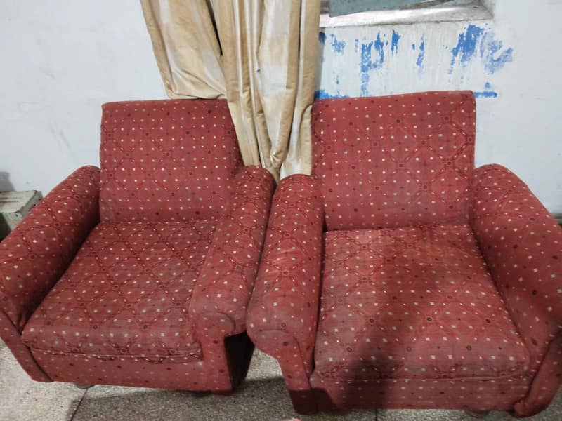 solid wood sofa 4 +1+1 1