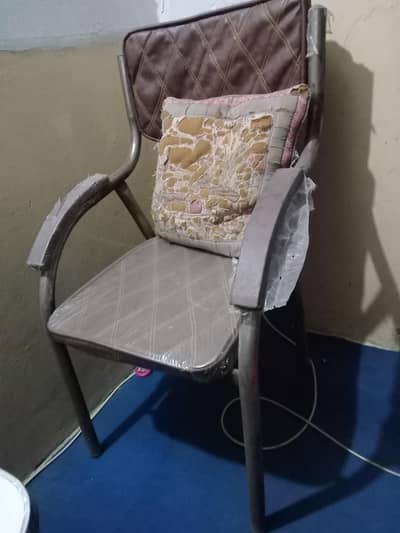 Steel chair