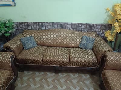 Sofa Set for Sale – 3 Seater + 2 Single Seaters