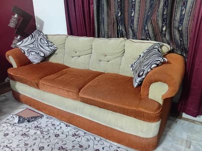 sofa Set 5 Seater (3+1+1 )