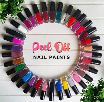36 Pcs Peel Off Nail Polish Set - Multicolor - Charm - Quick Dry
