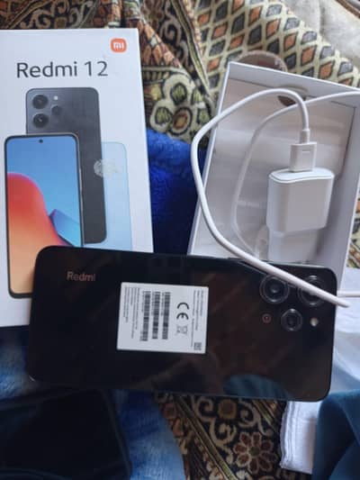 Xiaomi Redmi 12 Ram 8+4-12 Gb Rom 128 Gb