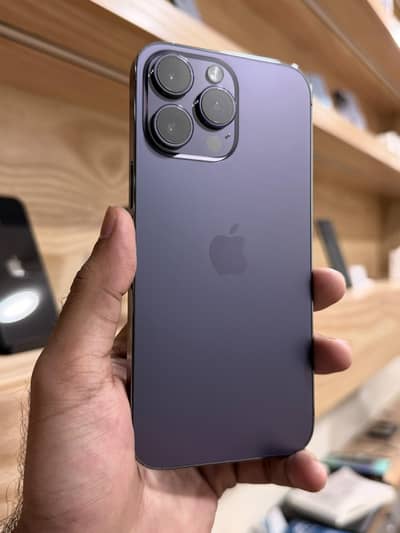iphone 14 pro maxPurple 512GB Non-PTA Factory Unlocked Water pack Only