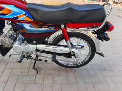 Honda CD 70 2026 model blade for open letter