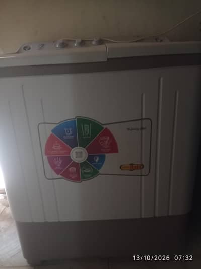 Super Asia washing+dryer machine 10/10 condition like brand new