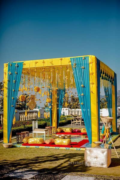 tent shamiyana light decoration Muzaffarghar