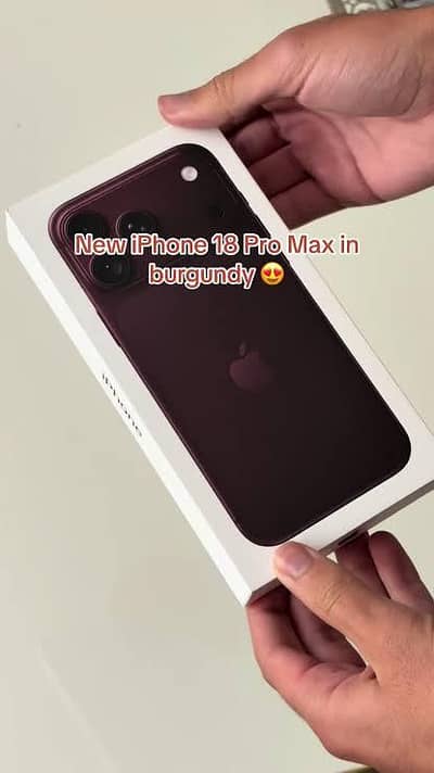 Apple iPhone 18 Pro Max