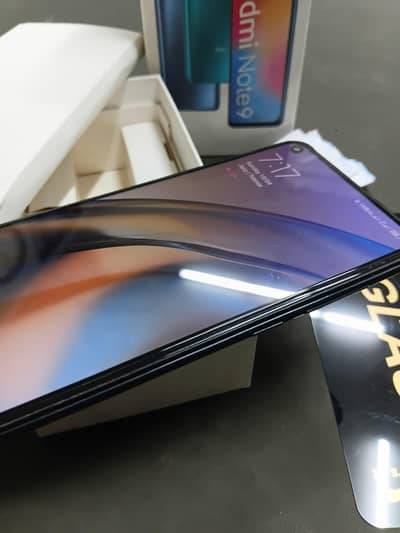 Redmi note 9 4gb 128gb. . new condition complete box