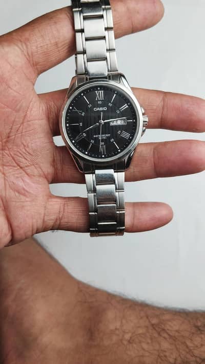 Original Casio Watch MTP-1384 Japan Movt - Day Date Working