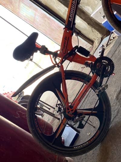 Morgan Folding Bicycle 26 inch mag wheels