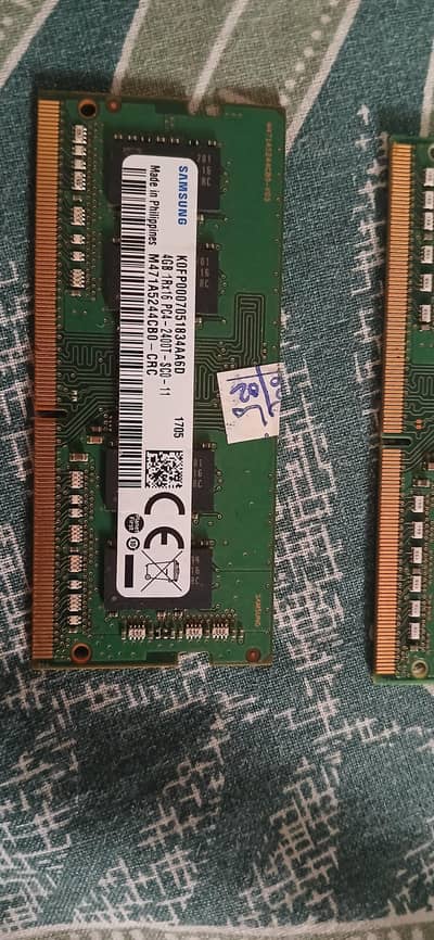 4GB LAPTOP DDR 4 RAMS fresh unused