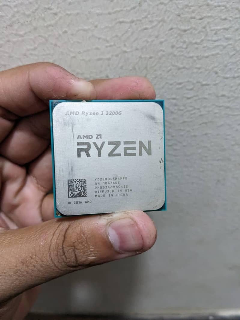 Ryzen 2200g Processor only 0
