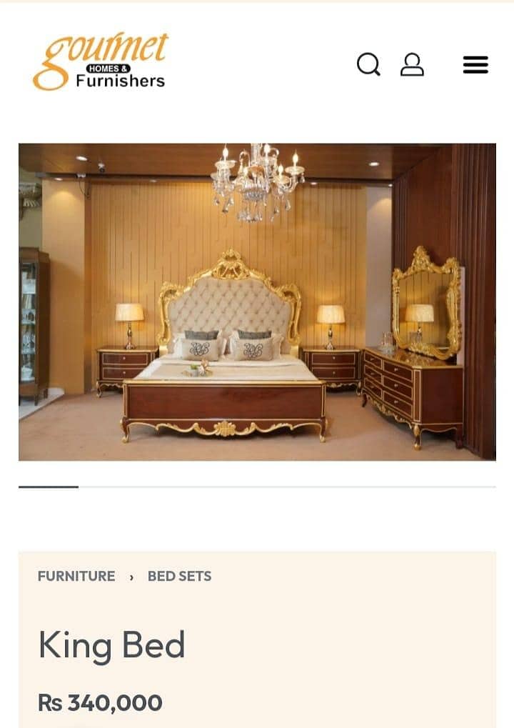 Victorian bed set 0
