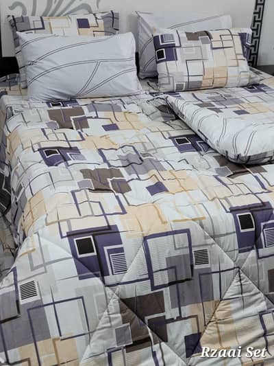 pure cotton printed 6pcs Vicky razai